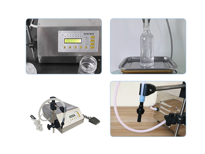 半自动液体灌装机：气动精准计量中小批量柔性灌装