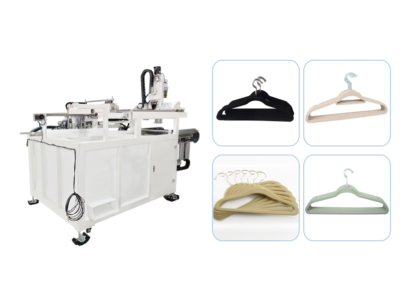衣架自动甩胶机：提升植绒前处理效率的关键自动化设备